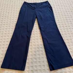New York & Company Women's Navy Blue Stretch Pants
